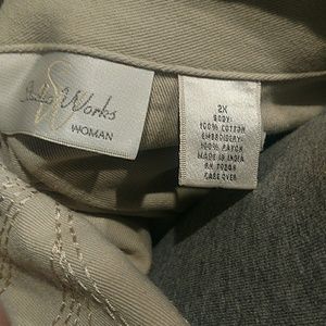 Studio Works Jackets & Coats - Tan Lightweight Jean Jacket Studio Works Jackets & Coats - Tan Lightweight Jean Jacket